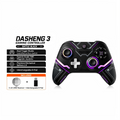 Int-Rock G1 wireless gaming controller in Battle Black with TMR joysticks and dual-mode triggers